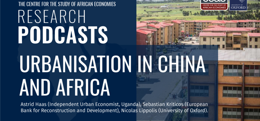 Urbanisation in China and Africa Reseach Podcast graphic