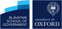 Blavatnik School of Government logo in blue